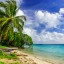 Námořní předpověď a počasí na plážích na ostrovech Jižního Tichomoří