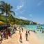 Teplota moře na Jamajce v jednotlivých městech