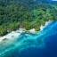 Námořní předpověď a počasí na plážích v Papui